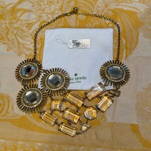 Kate Spade Gold and Silver Statement Necklace